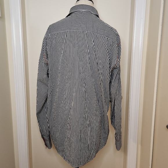 Haupt Germany gingham buttondown shirt - Picture 4 of 12